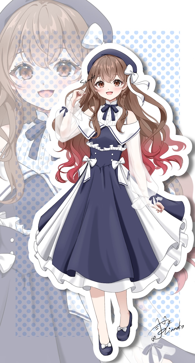 透明感あふれる、心惹かれる1枚絵を描きます 丁寧にご相談しながら！活動を彩る大切な1枚を制作します！ イメージ8