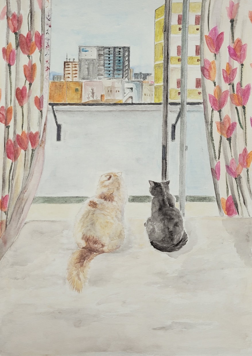 飾るための素敵な油絵・水彩鉛筆画を描きます 元美術部員がお気に入りの写真や風景を部屋に飾れる絵にします♪ イメージ8