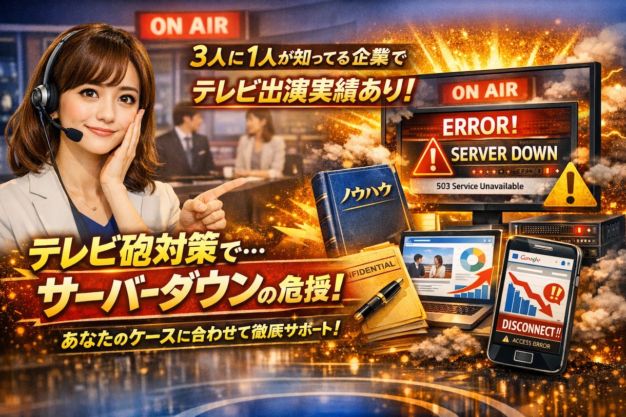 Webサイトのテレビ砲コンサルティングをします Webサイトがテレビ・ニュースサイトに出る前のサポート イメージ4