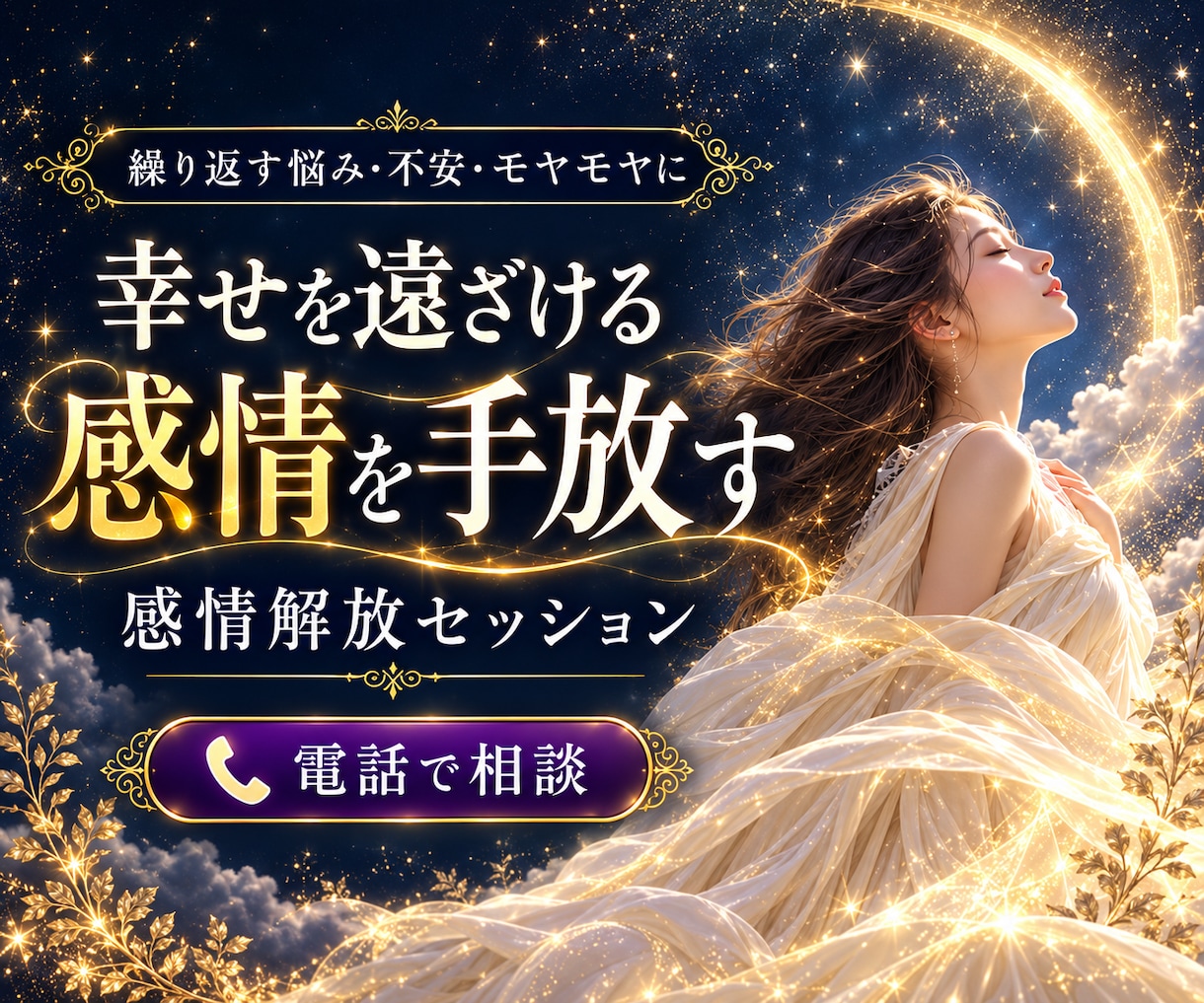 潜在意識からブロックを外す感情解放セッションします 悩みを感じれなくなる新感覚セッション｜人間関係,恋愛,お金 イメージ1