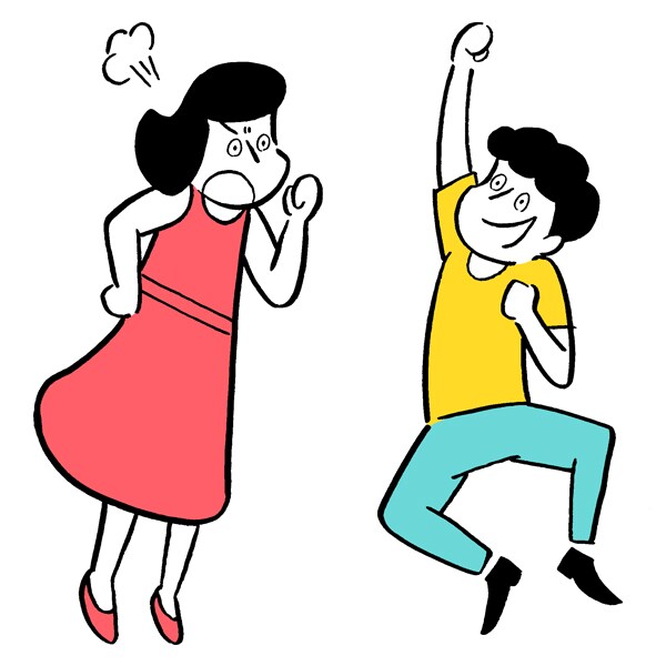 親しみのある個性的な人物イラストを描きます チラシ、ウェブ、雑誌などのカットに使いやすいです。 イメージ7