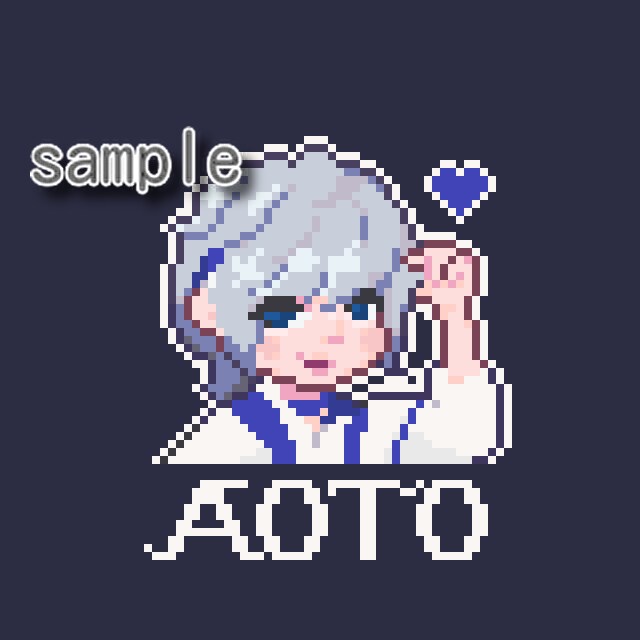 あなたのキャラクターをドット絵ミニキャラにします 2.5等身でドット絵化、他とは違うアイコンにいかがですか？ イメージ6