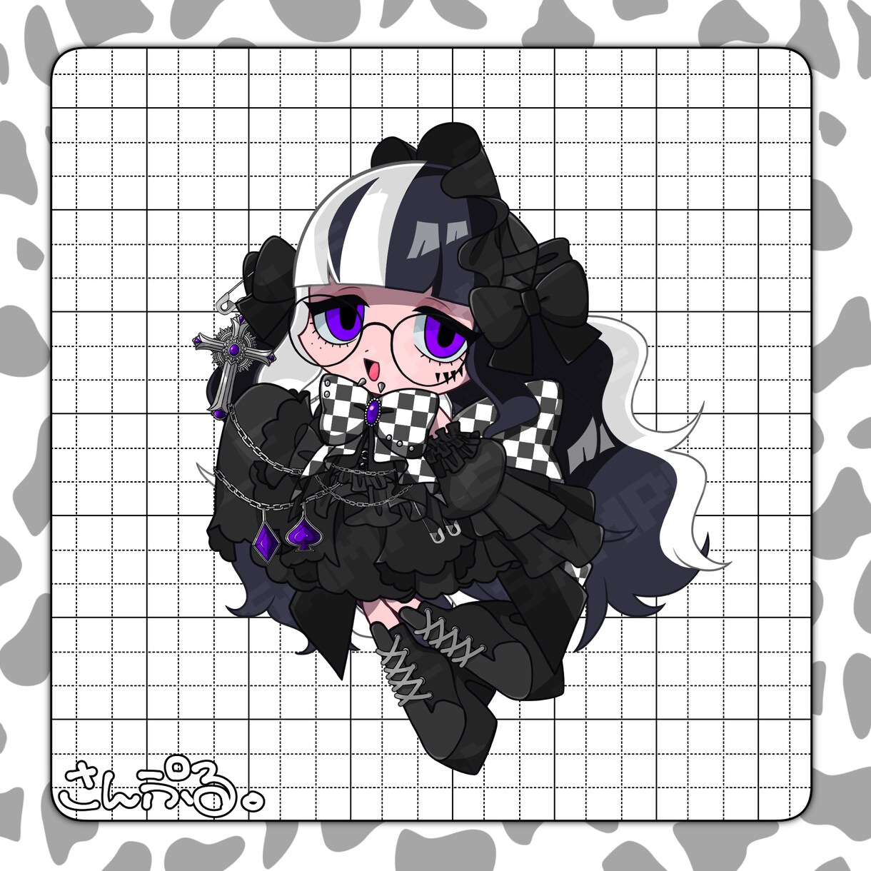 SDミニキャライラスト制作いたします グッズにオススメ！パキッとしたミニキャライラスト！ イメージ7