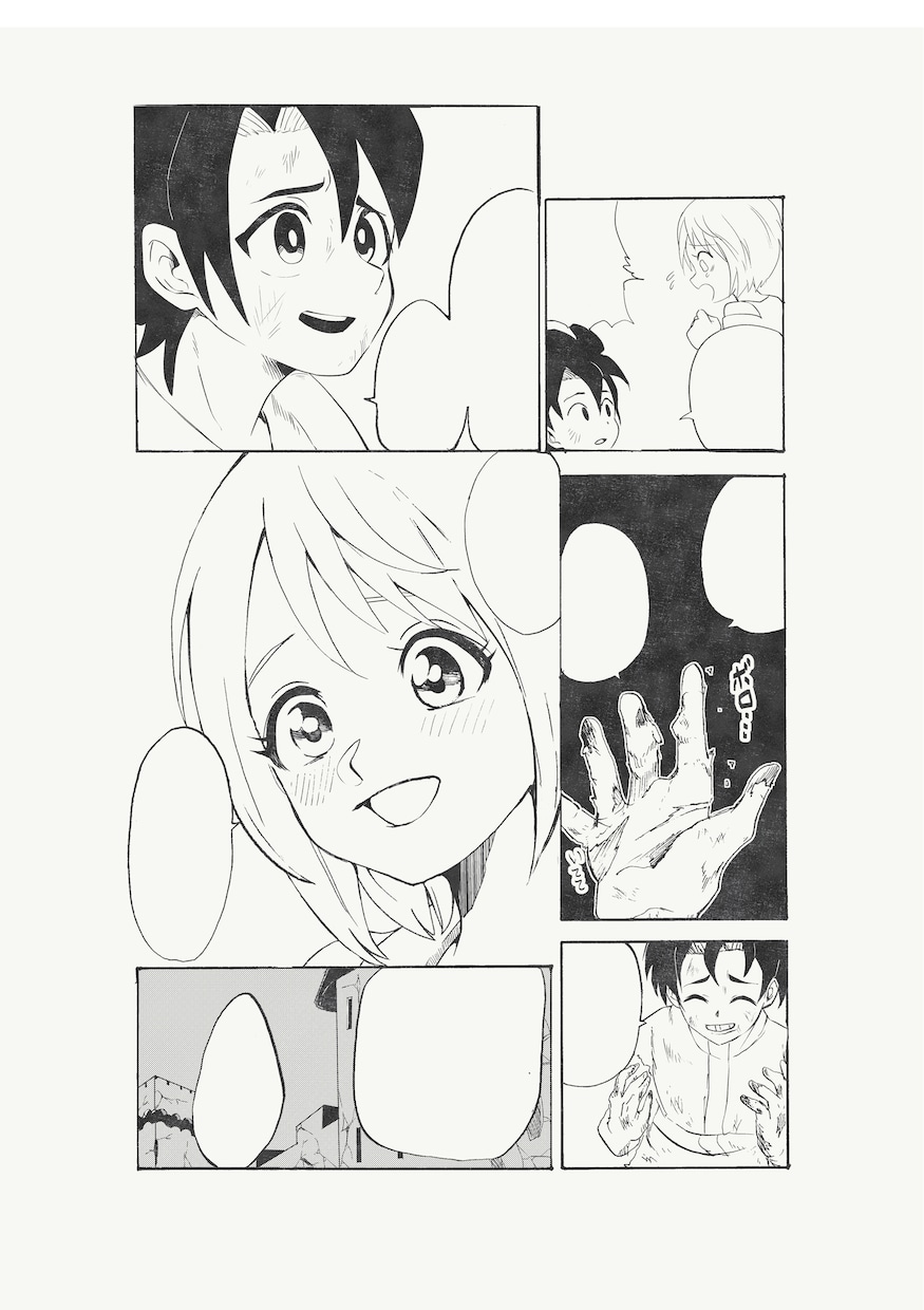 少年漫画テイスト：本格的な漫画お描きします sns、YouTube漫画、広告、同人誌 イメージ4