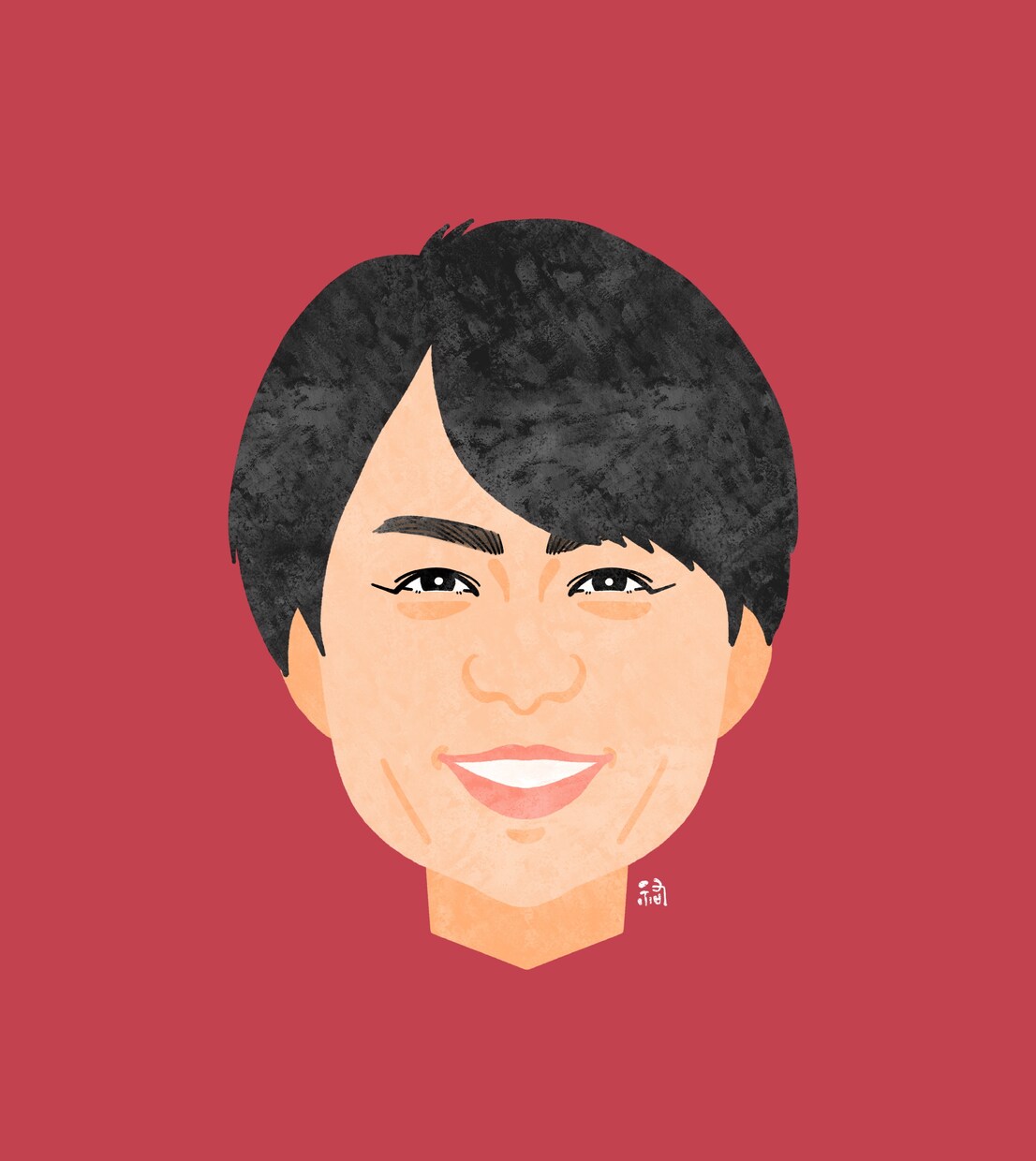 柔らかポップな雰囲気の似顔絵作ります SNSのアイコンなどにオススメ★ イメージ5