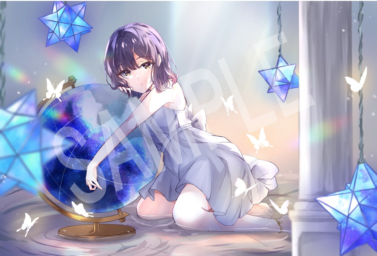 イラスト作成いたします 歌ってみた、サムネイルに/15万再生突破動画経験有り！ イメージ3