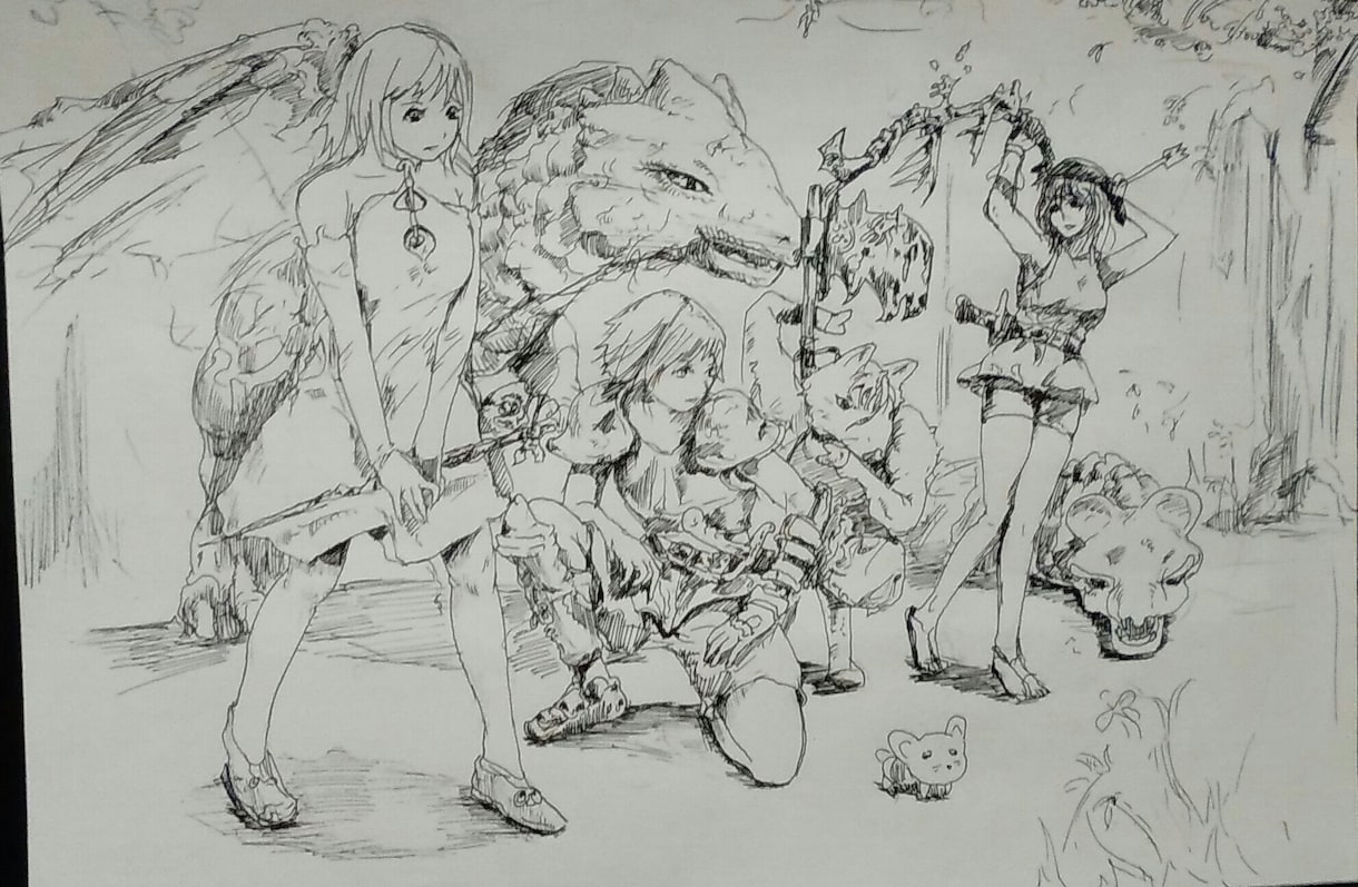 イラストを描きます 小説の挿し絵などもかかせていただきます イメージ3