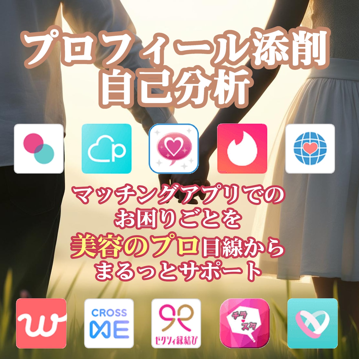 男性必見◆婚活プロフ添削＆魅力引き出します あなたの恋をまずは自己分析から始めてみませんか？ イメージ1