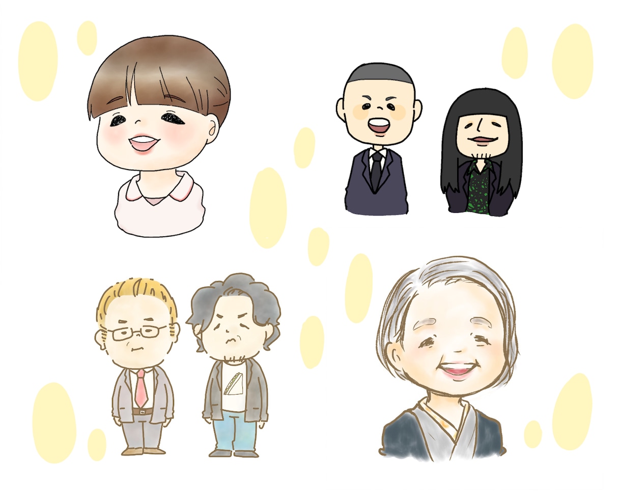 似顔絵描きます 誕生日や結婚祝い、SNSアイコンにも！ イメージ2
