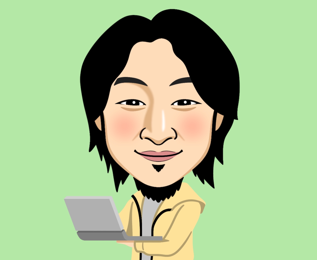 シンプルでそっくりな似顔絵をお描きします SNSアイコンに最適なフラットデザイン似顔絵をお描きします！ イメージ4