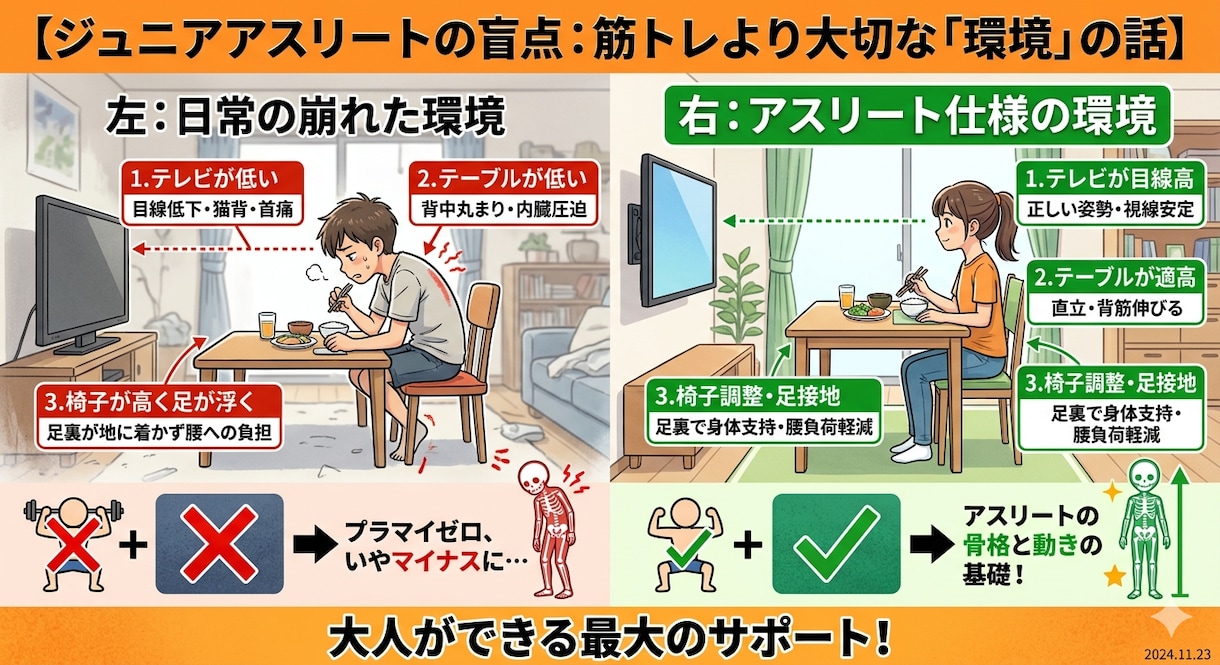 理学療法士がお子様の姿勢＆お部屋環境を分析します スマホ写真でOK！プロの視点で我が子の才能と運動神経を伸ばす イメージ2