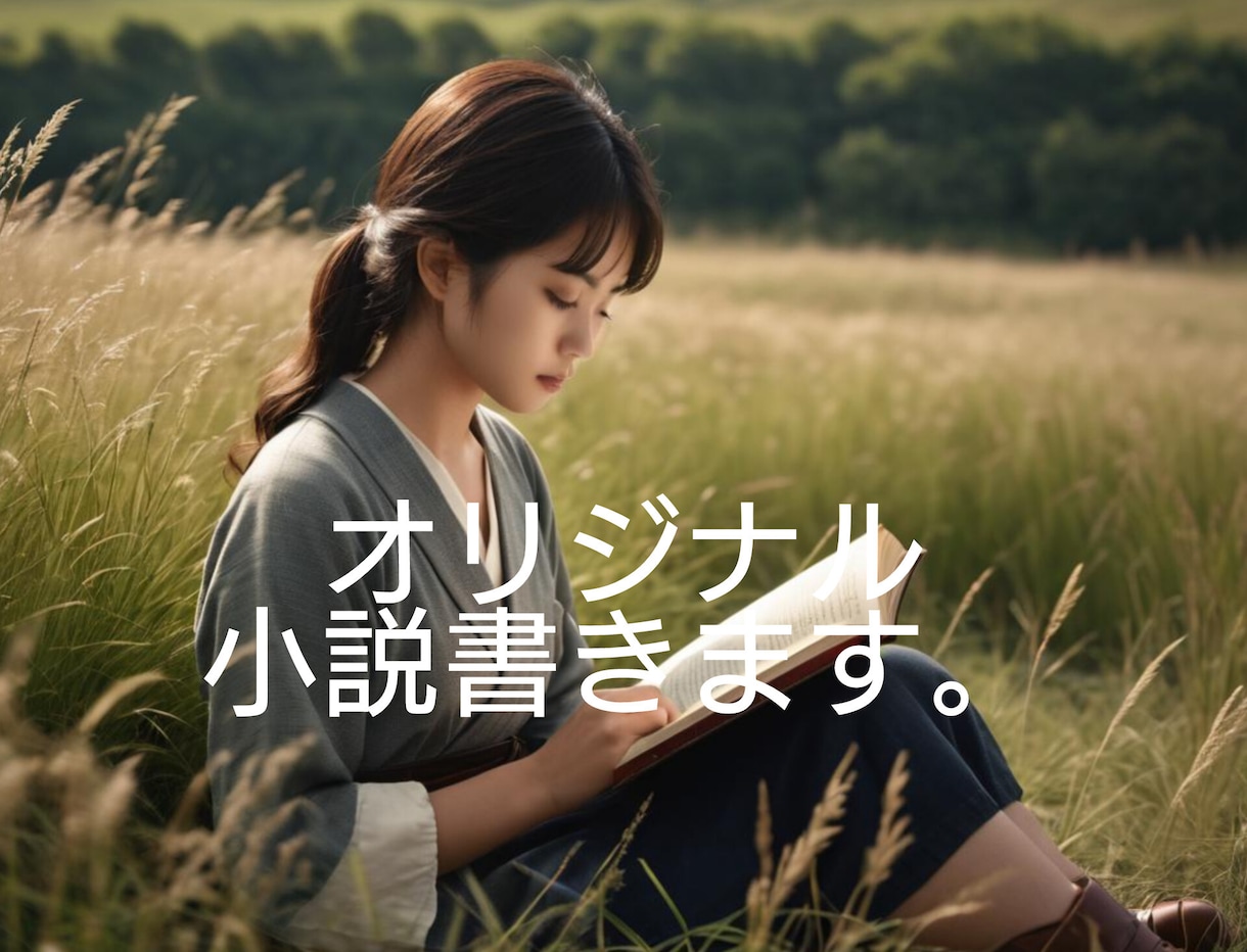 1文字1円。オリジナル短編小説書きます キャンペーンにつき2万文字内5000円で短編小説執筆します イメージ2