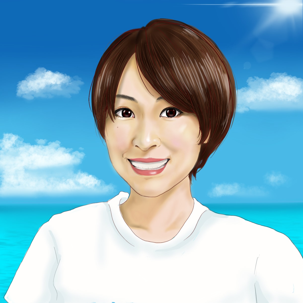 元美大生がそっくりな似顔絵描きます プレゼント・SNSなどのアイコン用に！ イメージ2