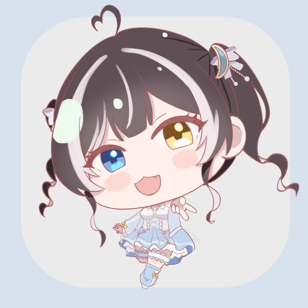 グッズ制作に！あなただけのイラストお描きします 厚塗りチックな塗りのイラスト！瞳が特に印象的 イメージ4