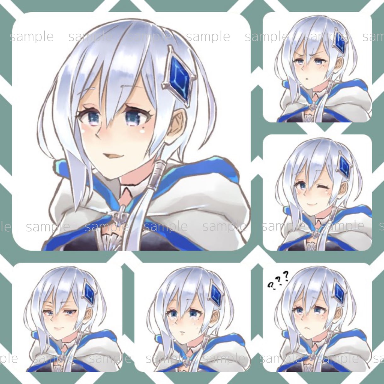 SNS、ゲーム等で使用出来るアイコンを制作致します ちょっとアイコンが欲しいなぁ、というときにどうぞ! イメージ10
