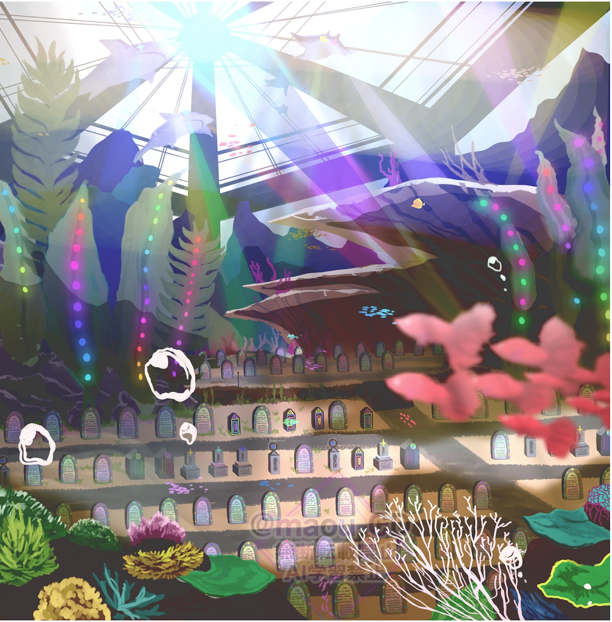 背景イラストでゲームなどの世界観デザインをします コンセプトアートでオリジナルの世界観を作ります 屋内/屋外可 イメージ4