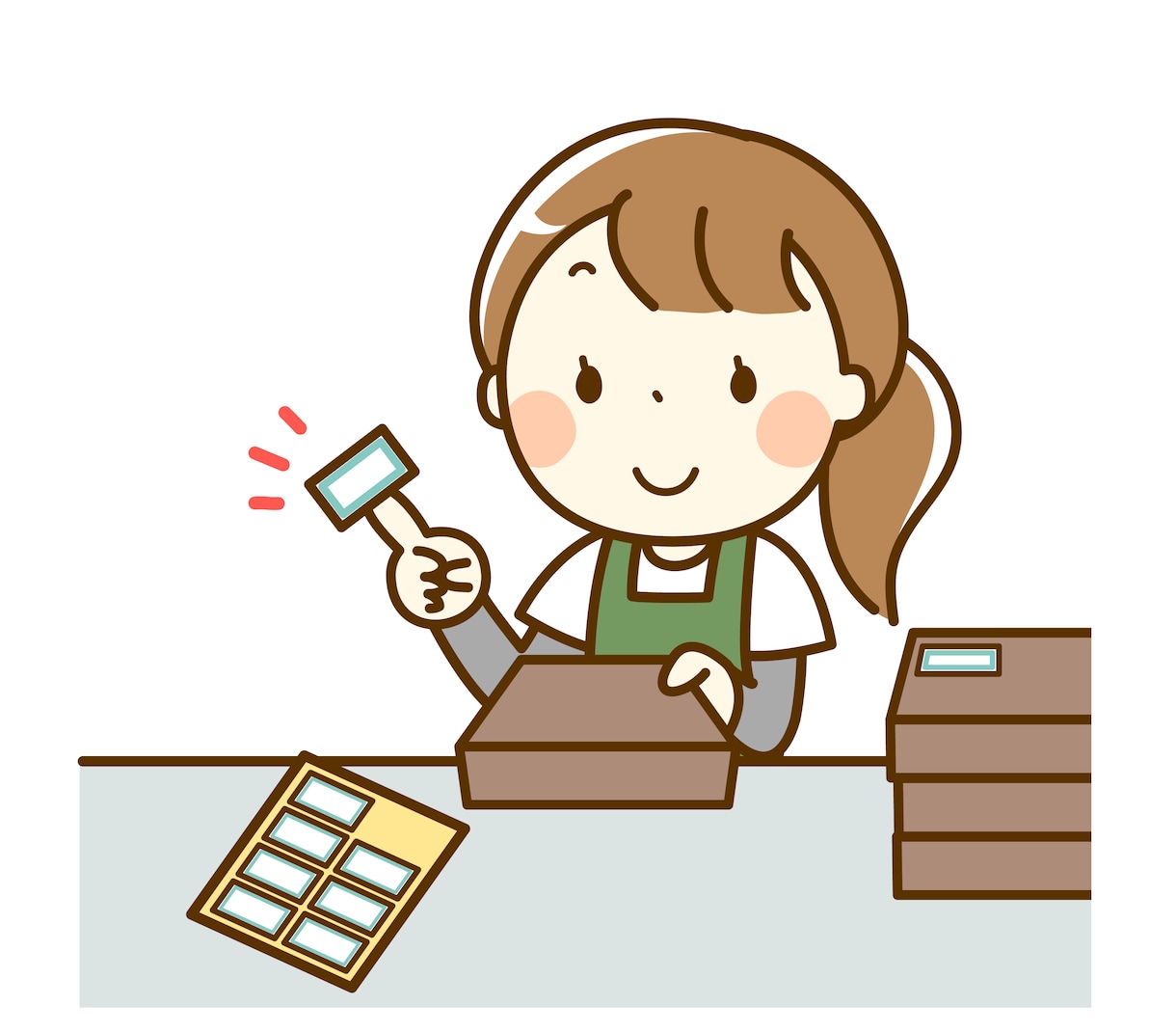 内職等細かい作業承ります 袋入れ、シール貼り等お忙しい皆様をお手伝いします。 イメージ1