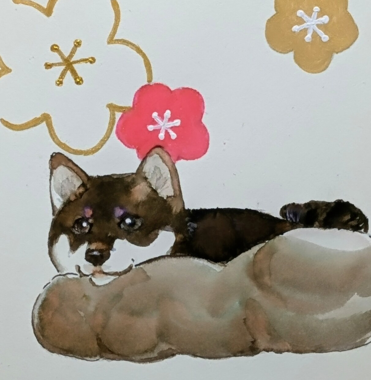 あなたの大切なペットをあたたかく描きます 記念日・誕生日・お迎え記念・アイコンにもおすすめです イメージ5