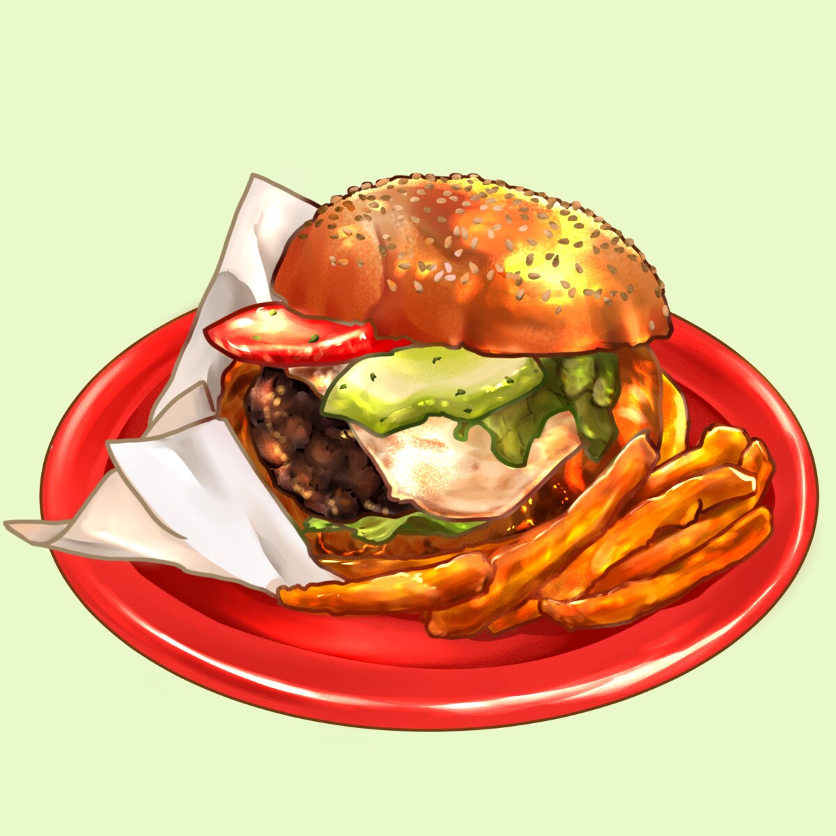 商用可能❢美味しそうな食べ物イラスト描きます 食べ物のイラストが必要な方、是非こちらへ！ イメージ3
