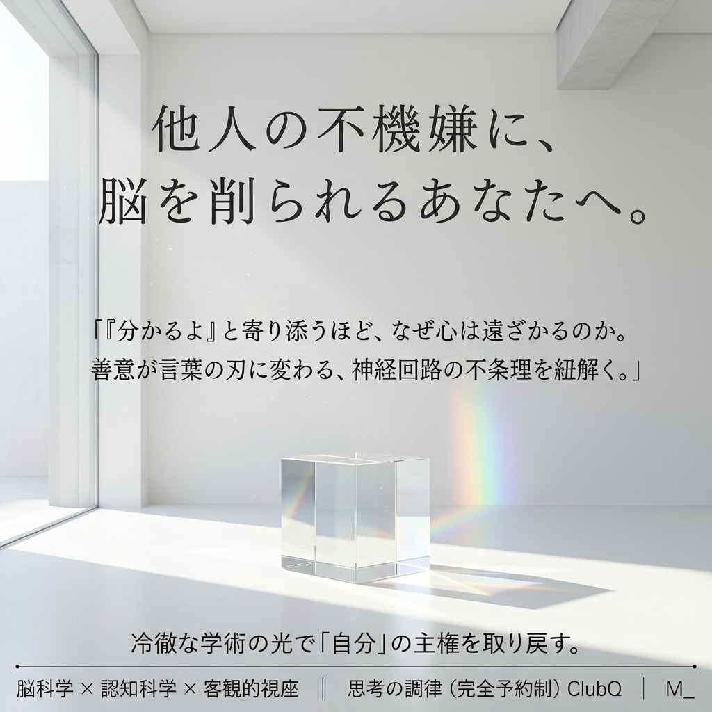 完全予約制｜脳科学と対話で思考を調律します 他人の感情に振り回されない、滑らかな人生の軸を取り戻す時間 イメージ1