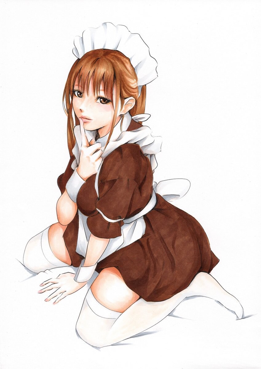 商用利用OK！アナログでイラスト作成します アナログ画材、コピックを使用します！ イメージ8
