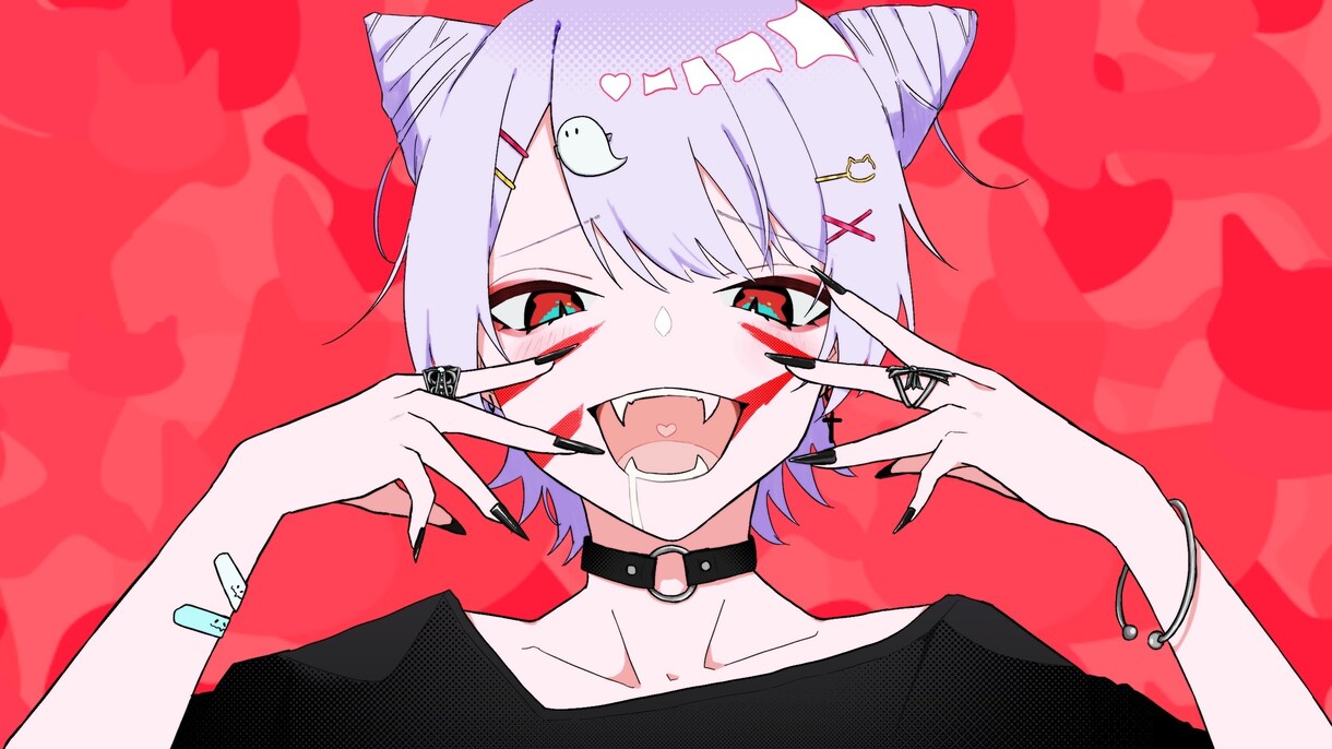 値下げ中！歌ってみたのサムネやイラストを描きます ご自身のは勿論、推しさまへのサムネプレゼントも承れます！ イメージ5
