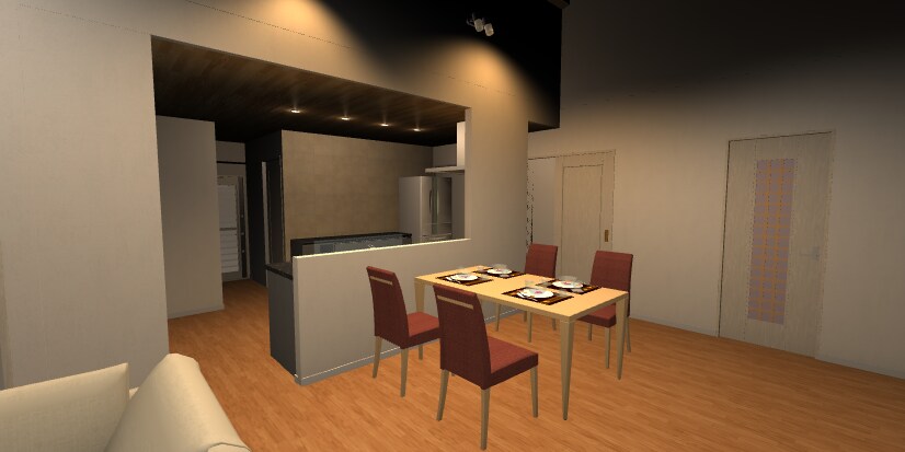 住宅図面を3Dパースにおこします 最短即日対応！イメージがつかみやすい3Dパースの作成！ イメージ3