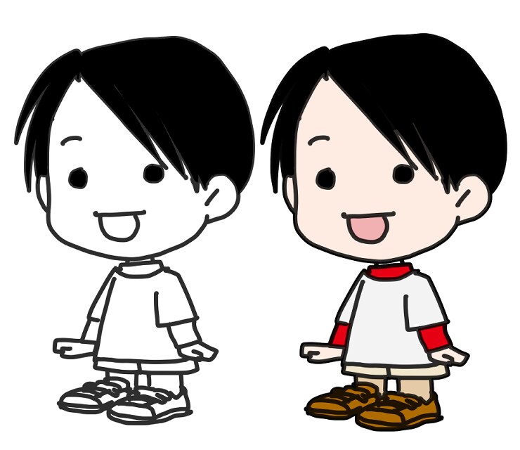 2頭身イラスト作成いたします アイコンなど幅広くお使いいただけます♪ イメージ1