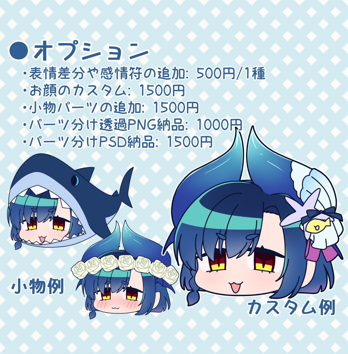 配信・動画にもグッズにも♪ゆっくり立ち絵描きます 組み合わせ300通り！豊富な表情パーツでどんなシーンにも◎ イメージ4