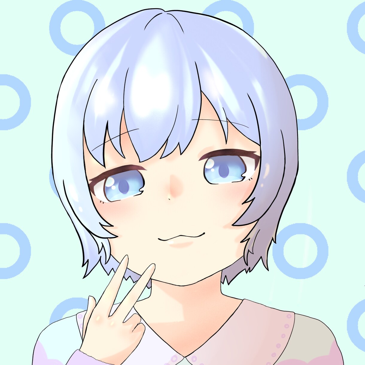 可愛い女の子のアイコン描きます 追加料金なし！商用利用ok！！ イメージ2
