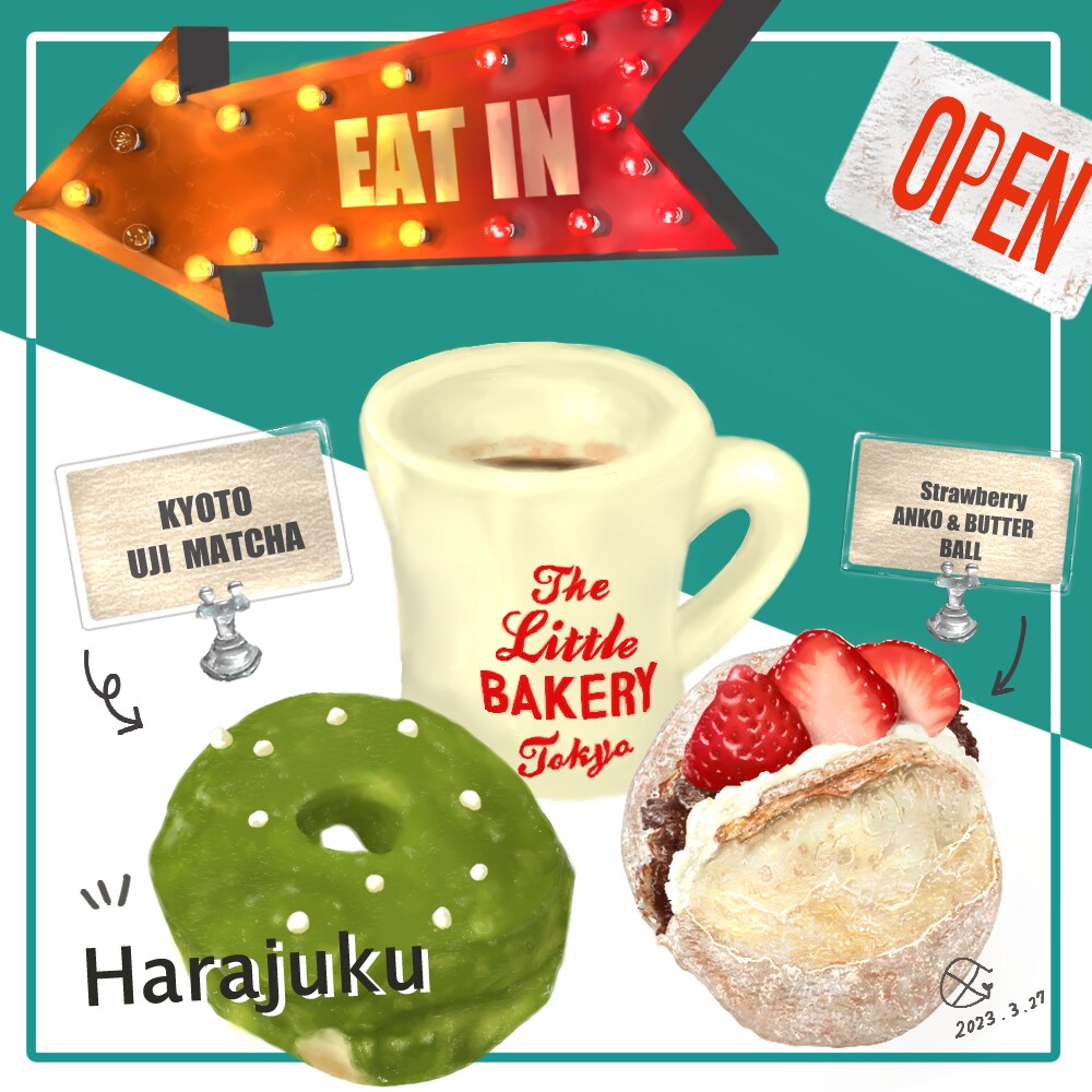 リアルで美味しそうな食べ物イラストお描きします 食べ物・飲み物・スイーツ／メニュPOPーやポスターへ イメージ5