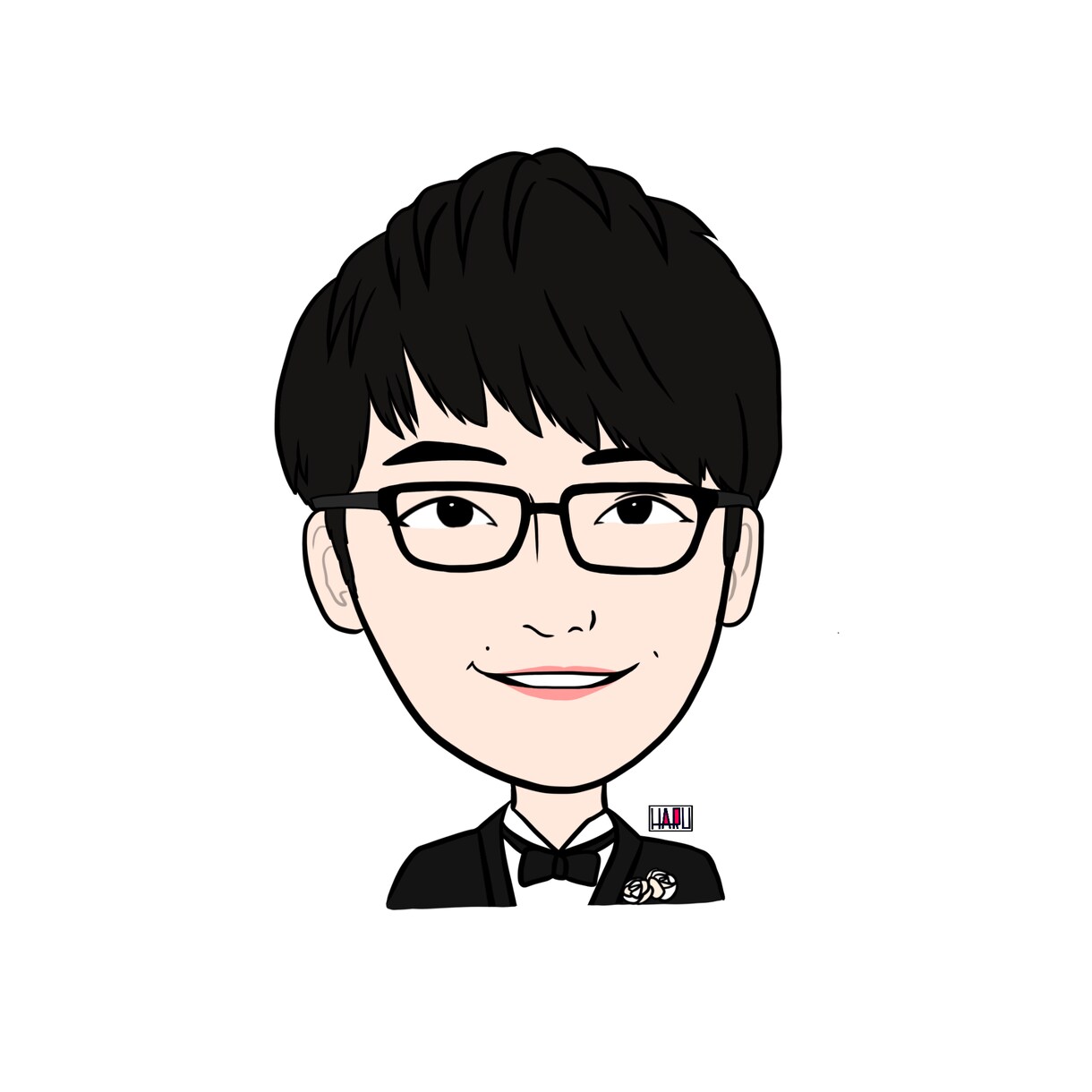 アイコンにピッタリ！かわいい似顔絵描きます ⭐︎自分のアイコンやプレゼントに イメージ5