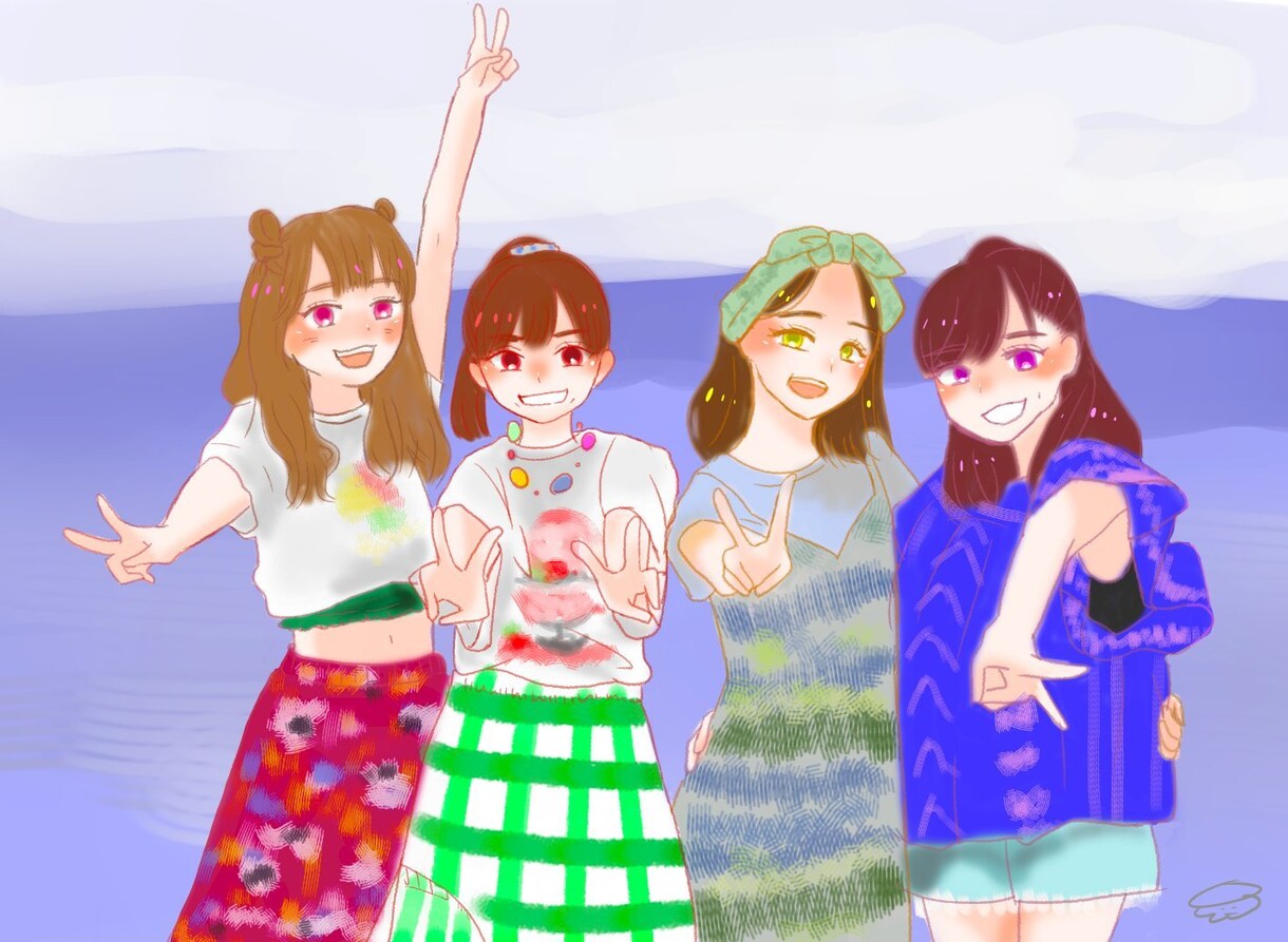 リクエストに沿ったイラストを制作します 希望されたイメージのイラストを作成致します！ イメージ3