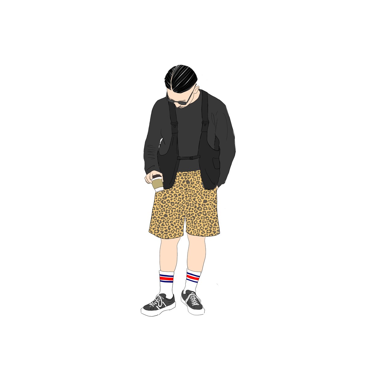 似顔絵や挿し絵のイラストなどいろいろ描きます ポップな似顔絵や挿絵やアイコンのイラスト描きます イメージ2