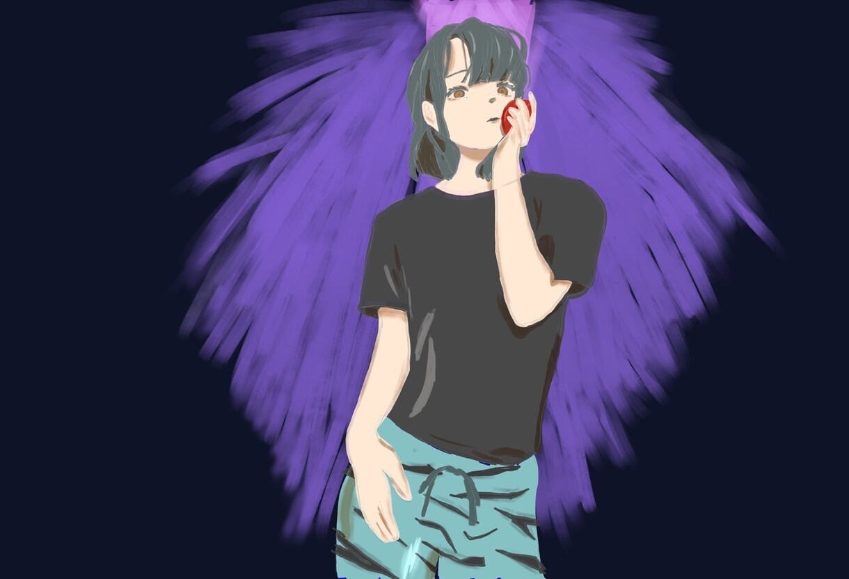 キャラクターのイラストを描きます クール・ミステリアス・かっこいい系 イメージ1