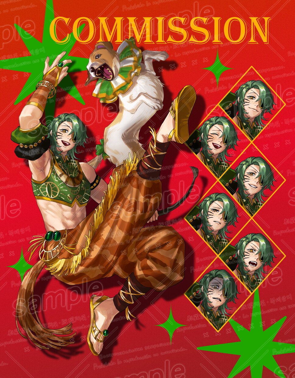 TRPG,ゲーム,配信用の立ち絵描きます デザイン全おまかせ可！細かなヒアリングで丁寧にデザインします イメージ7