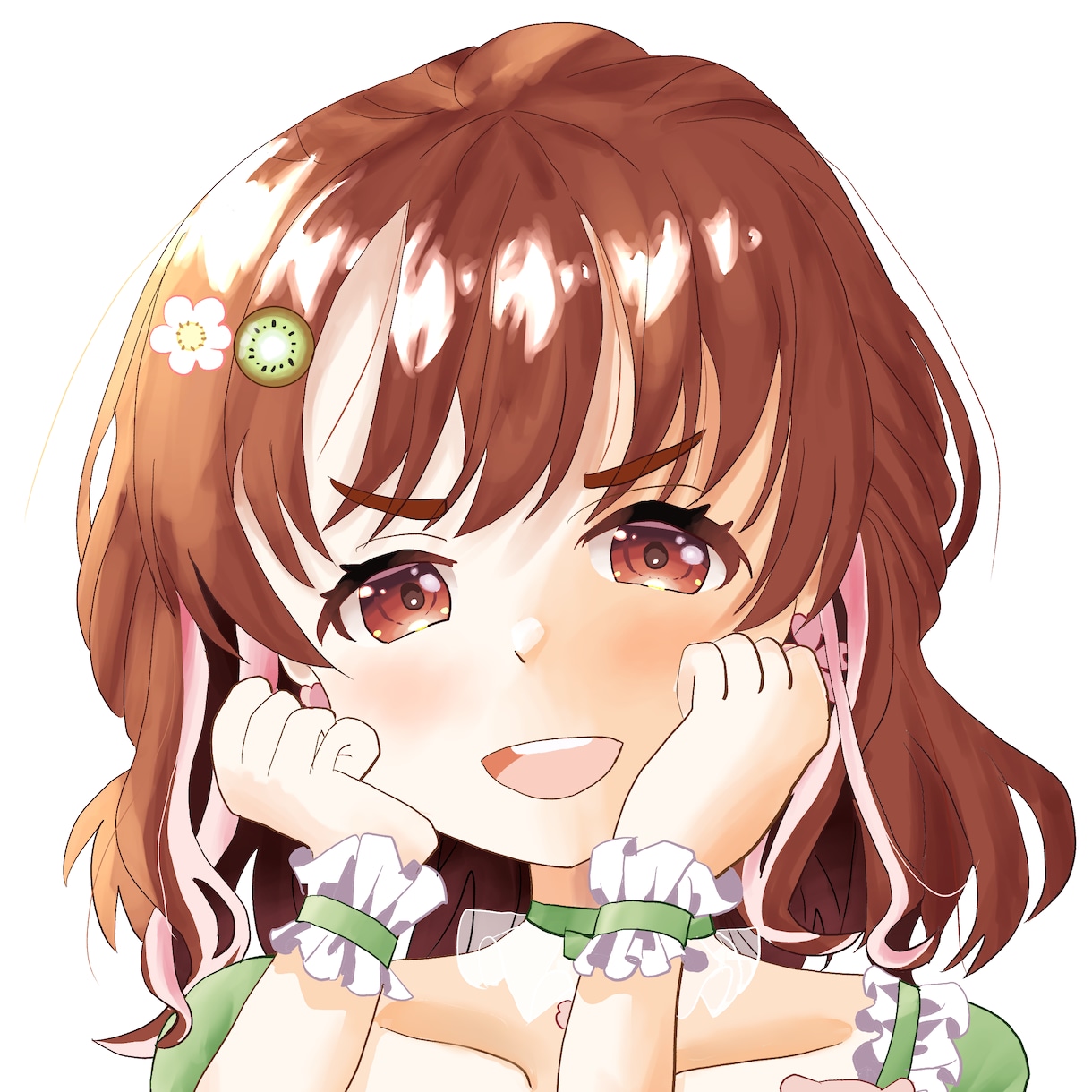SNS用アイコン描きます 安くて早くてかわいい色彩鮮やかなアイコンをどうぞ！ イメージ1