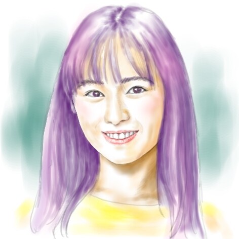 デジタルによる鉛筆&淡彩でふんわり似顔絵描きます 好きな色彩イメージでふんわり優しい雰囲気を演出します イメージ3