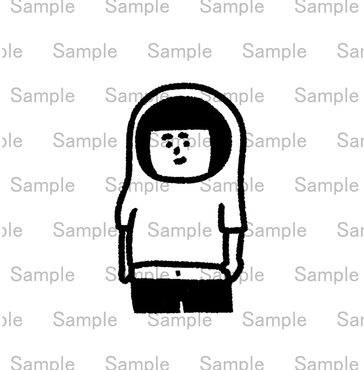 修正＆小物無料！迅速丁寧！モノクロアイコン描きます 修正は無制限！迅速かつ丁寧に、納得いくまでお付き合いします！ イメージ5