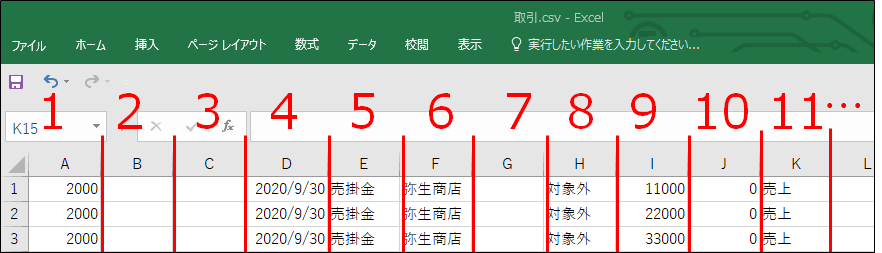 特別価格: 弥生会計仕訳100件CSVを作成します 面倒な作業も領収書の写真を送るだけ イメージ2