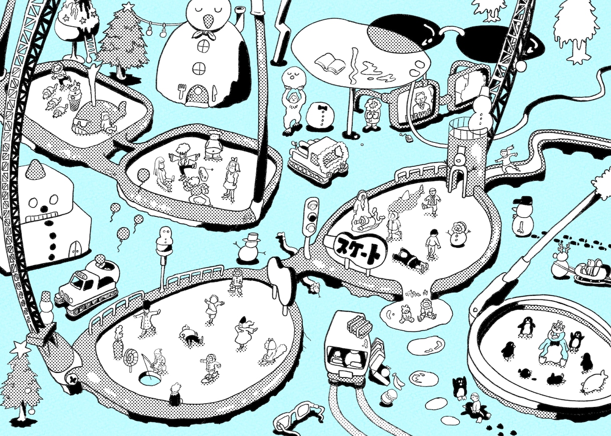 ポップで愉快なイラスト描きます ☆にぎやかポップな「観る」おもちゃ箱 イメージ9