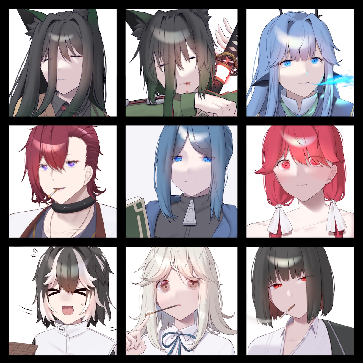 一律1,500円❗️アイコン描きます 動画、ゲーム、アイコン、等に使えるSDイラストを描きます イメージ2