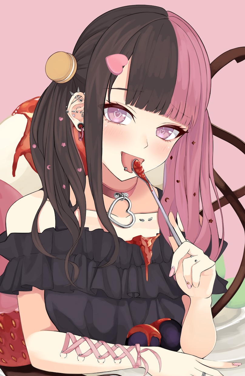 病みかわいいイラストやvデザインを制作します アイコンやイラストをお届けいたします イメージ6