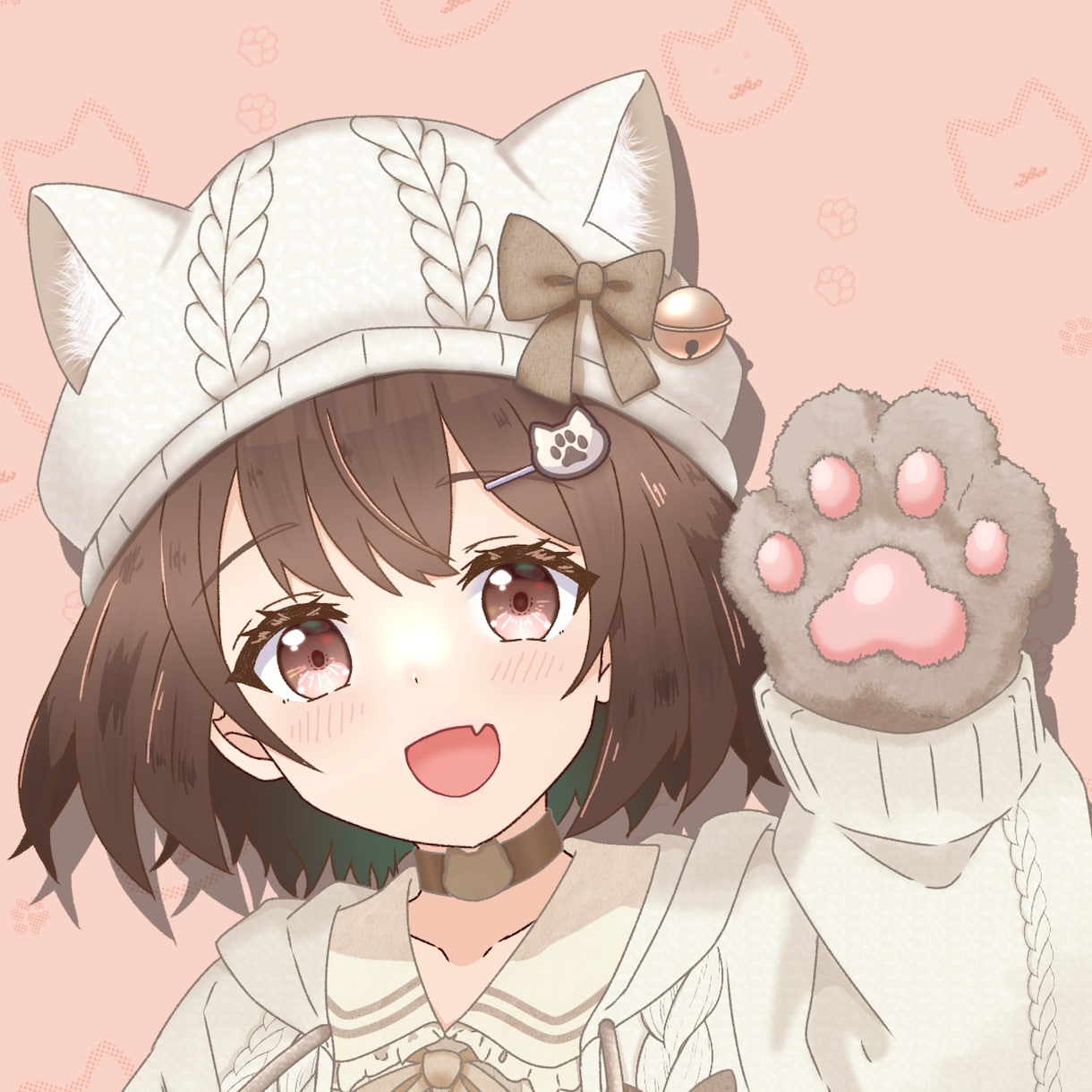 手描きイラストでアイコン描きます Vtuberさん向け！SNS用オリジナルアイコン！ イメージ1