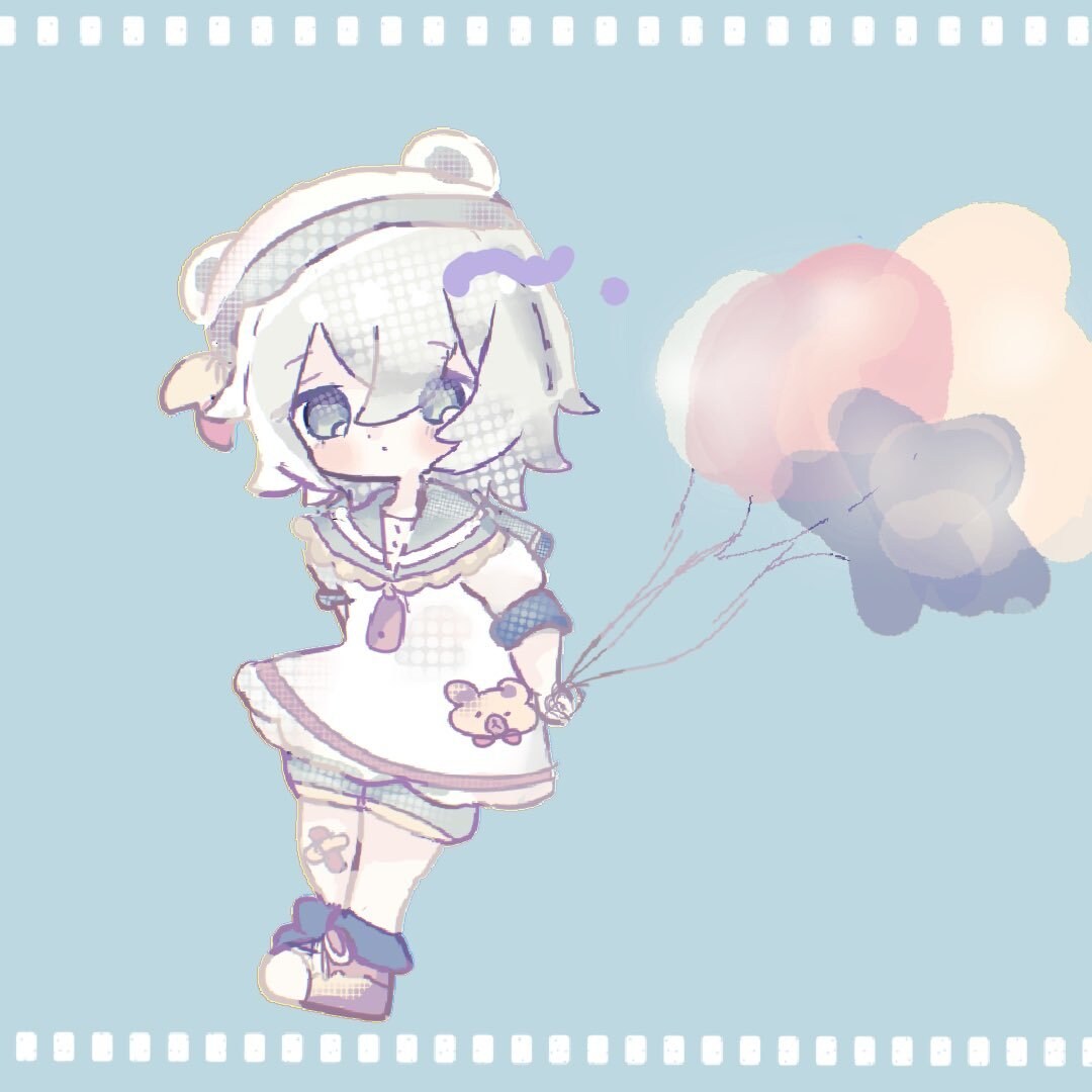 小さくて可愛いデフォルメイラスト描きます 立ち絵 アイコン ペア画 グッズまで幅広く対応しております イメージ1