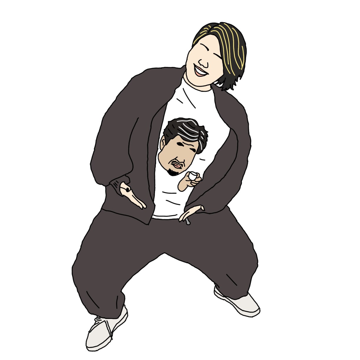 ユニークなプレゼント！イラスト書きます 大切な方のプレゼントに、オリジナルイラスト+Tシャツ化まで イメージ10