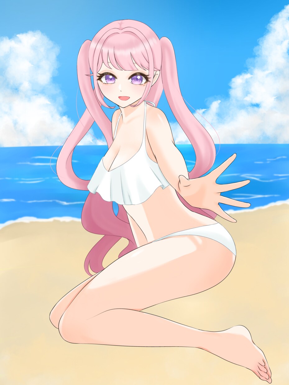 商用利用込！はっきりとした可愛い一枚絵描きます 瞳のキラキラ感とツヤ感が特徴です♡ イメージ4