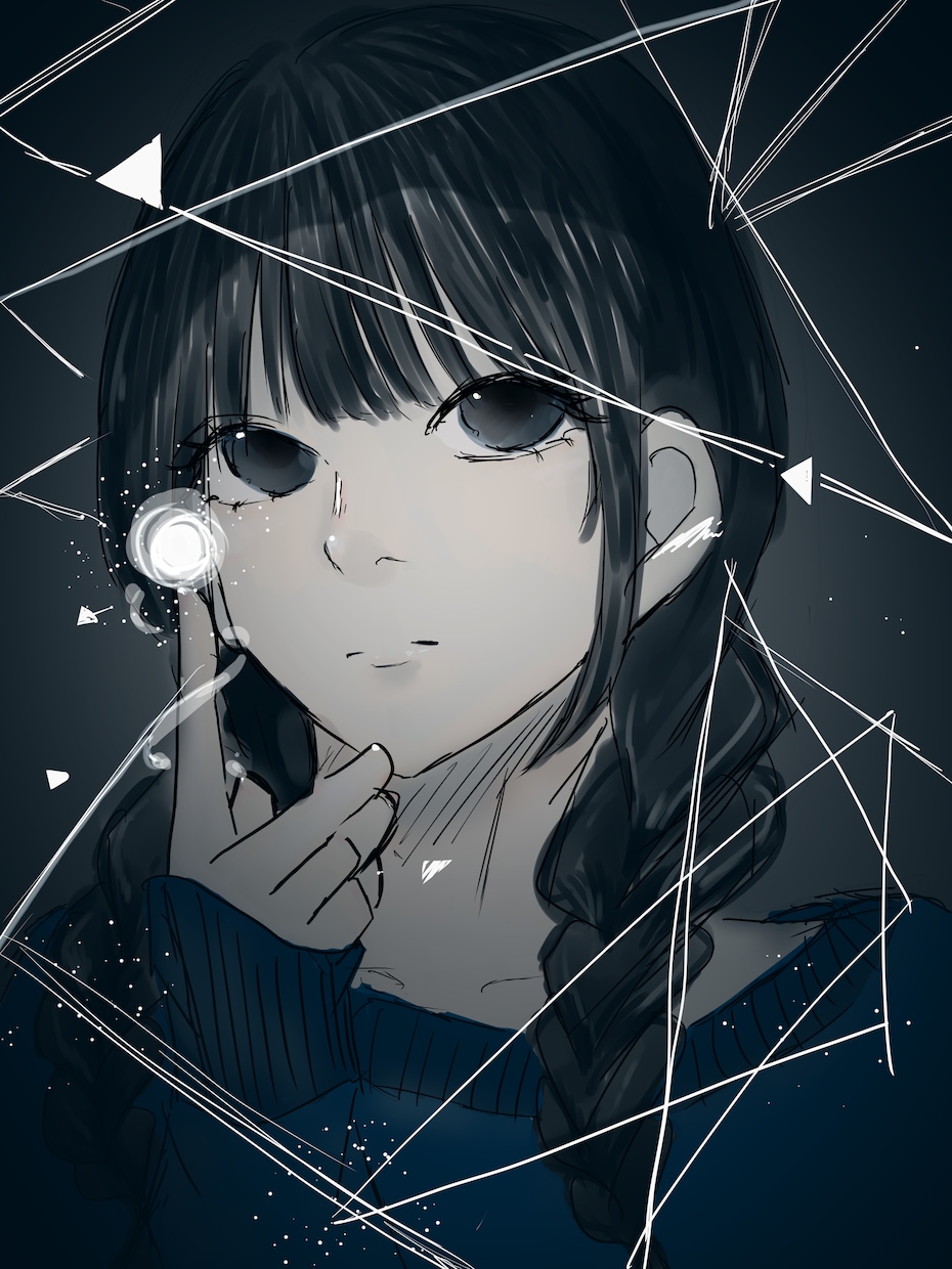 アイコン描きます かっこよくて可愛い女の子、中性的な男の子得意です イメージ2