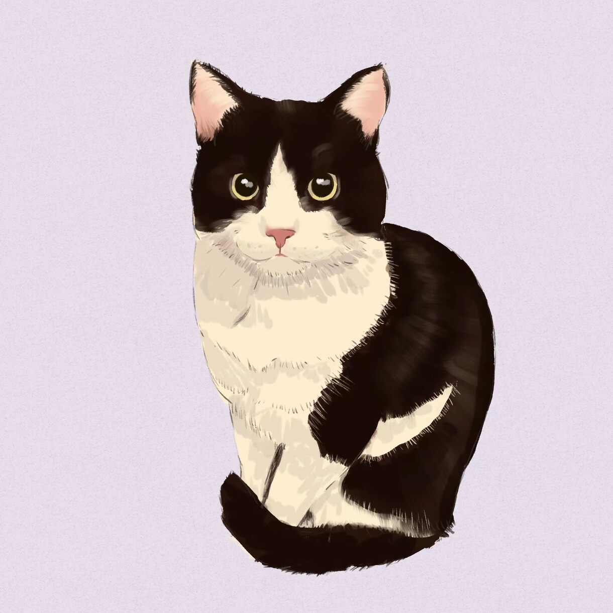 あなたの大切な猫をイラストにしますます おしゃれで可愛い☆猫の似顔絵描きます イメージ6