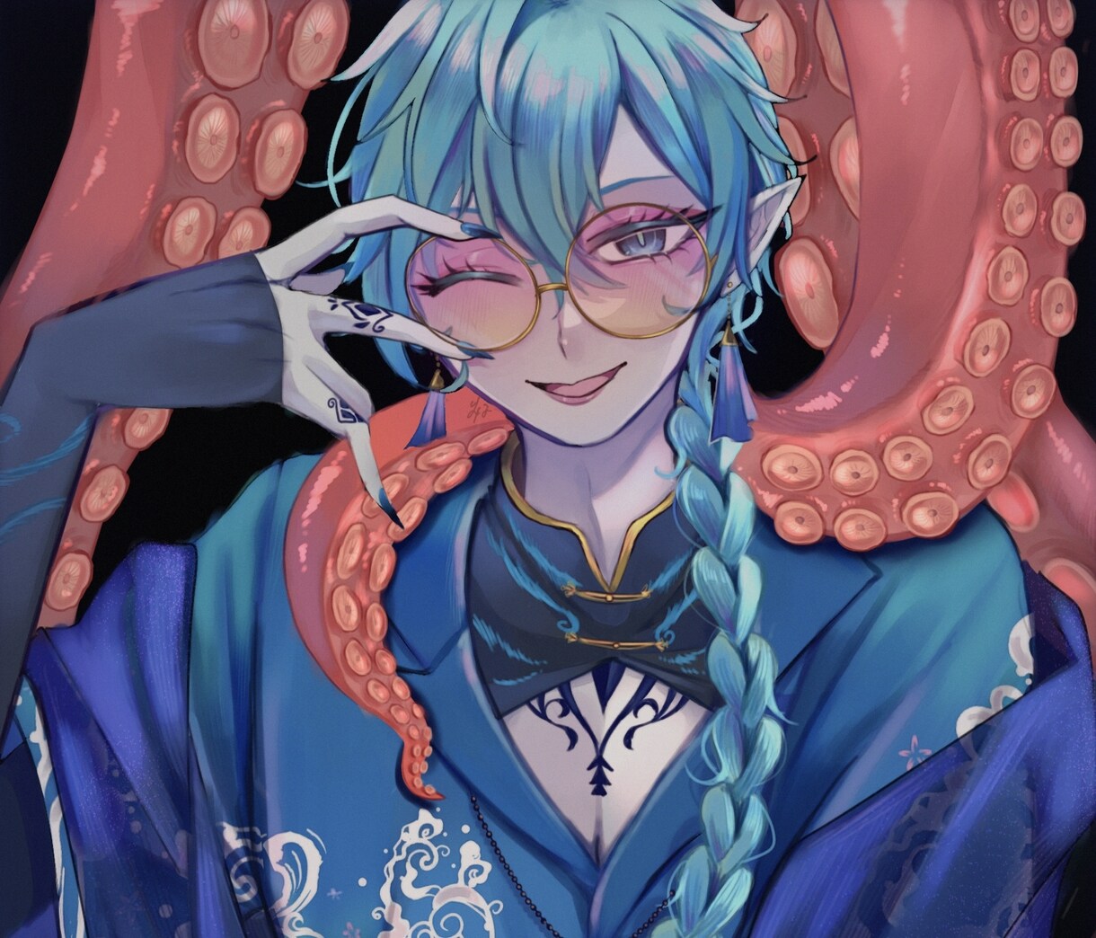 1万円以内❗️魅力的で目を惹くイラストを描きます 厚塗りで奥ゆきのある色塗りが得意です❗️ イメージ3